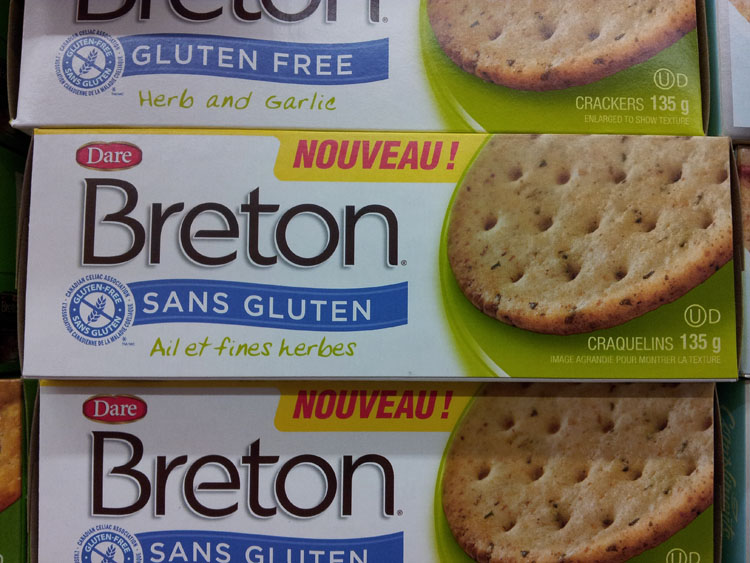 Craquelin Breton sans gluten - Ail et fines herbes